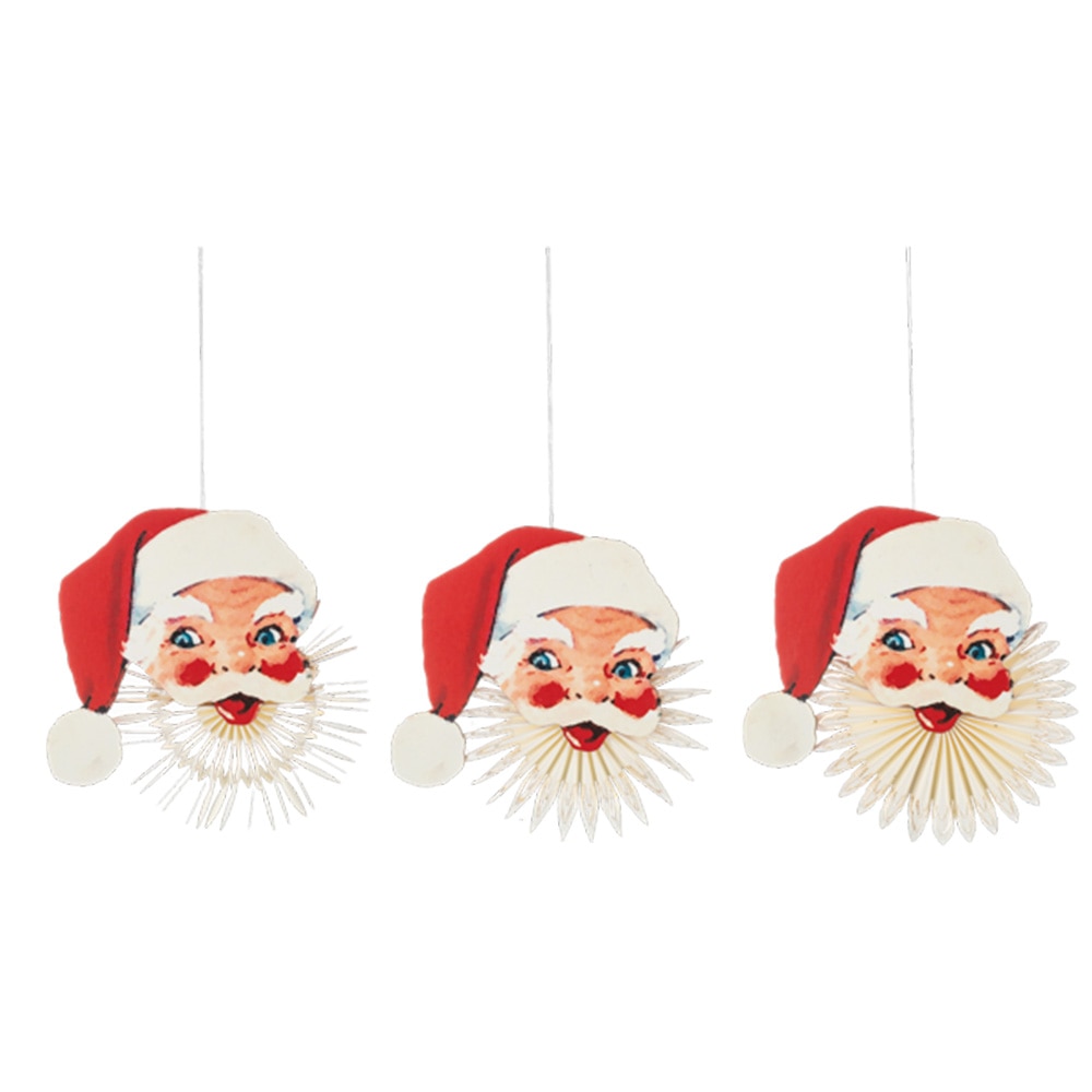 Midwest, Collectibles, Gifts, 2024, Santa, Fan, Ornaments, 824534